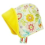 Kinderspel Boutique Quality Reversible and Adjustable Snow Bonnet - Flower Harmony (Medium)