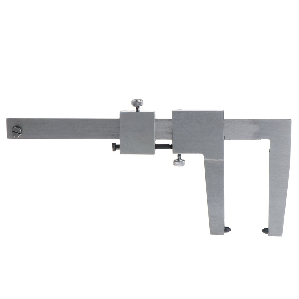 Pied à Coulisse en Acier Inoxydable pour disques de Frein Outils de Mesure 0-60mm