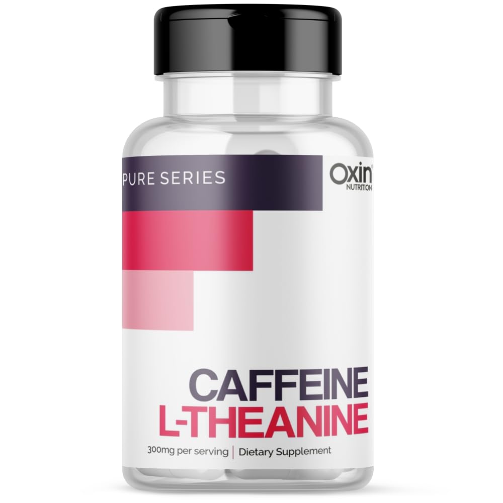 Oxin Nutrition Caffeine L Theanine 2:1 Focus & Energy Pure Series Imported (60 Capsules) (B0BNX6GT13) Amazon Price History, Amazon Price Tracker
