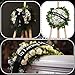 Fanfanwin Funeral Sash Memorial Wreath Sash Funeral Ribbon Celebration of Life Ribbon for Casket or Wreath Flowers Memorial Service Honor The Loved Ones Memory 58x4'' (Black,in Loving Memory)