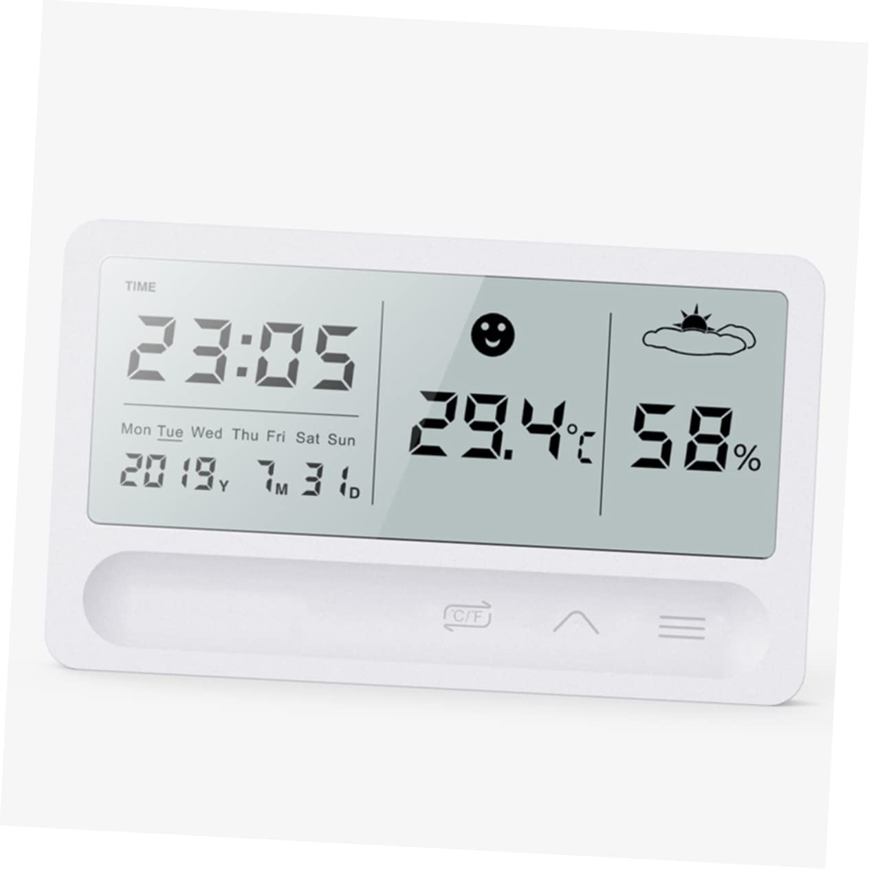 Sosoport 2 Pz misuratore di umidità termometri da interni termometro domestico termometri digitali igrometro misuratore di temperatura digitale misuratore di temperatura e umidità numero