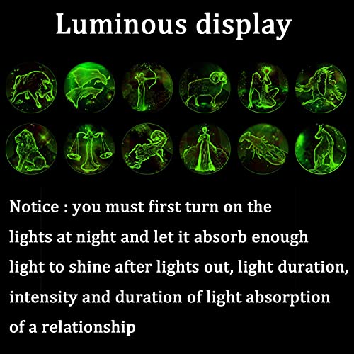 WRVCSS Luminoso 12 costellazioni segno zodiacale