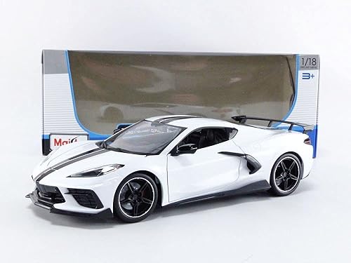 Miniatura 7 de Maisto 31455W Coche miniatura coleccionable, color blanco