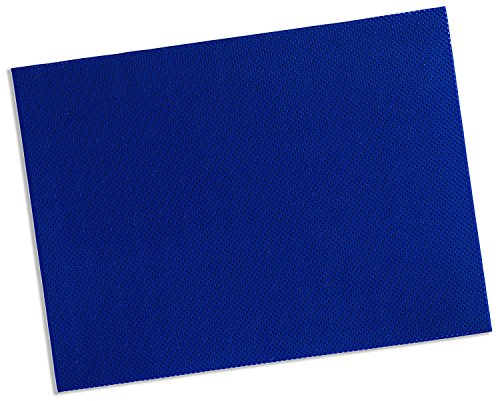 Rolyan Aquaplast-T Watercolors Thermoplastic Splinting Material, 19% OptiPerf, Professional Silky Smooth Finish, Moderate Memory, Highly Conformable, 1/8" x 18" x 24", Single Sheet, Royal Blue