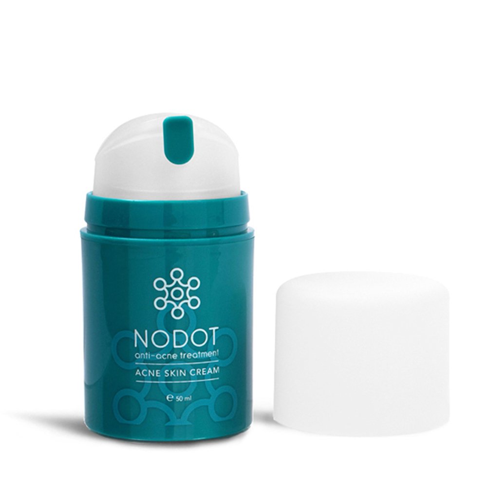 Anti-Acne Treatment Acne Skin Cream 50ml, Powerful Ozonised Cream to Treat Acne, Dissolve Clogged Pores, Prevent Future Breakouts, Moisturise Your Skin, Balance pH Levels, Leaves the Skin Smooth