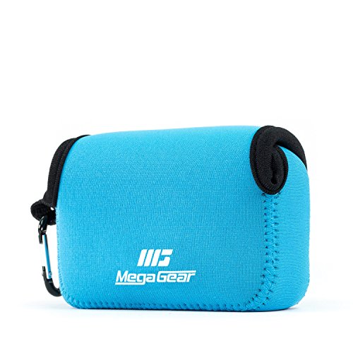 Funda neopreno ligera MegaGear para Canon Powershot azul miniatura 2
