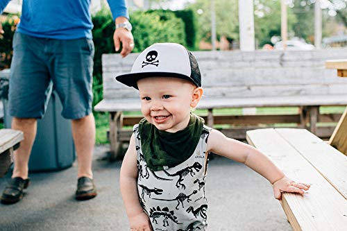 Baby Hats - Baseball Hat, Newborn Youth Flat Brim Mesh Trucker Surf Skate Bubba Bro Fitted Beach Cap Gorros para Bebes3