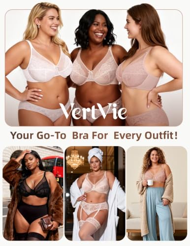 Image of Vertvie Minimizer Bra for Women Underwire Full Coverage