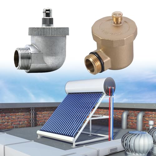 Válvula de ventilación vertical de latón para calentador solar 7