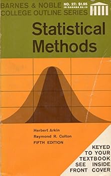 Paperback Statistical methods (College outline series, no. 27) Book