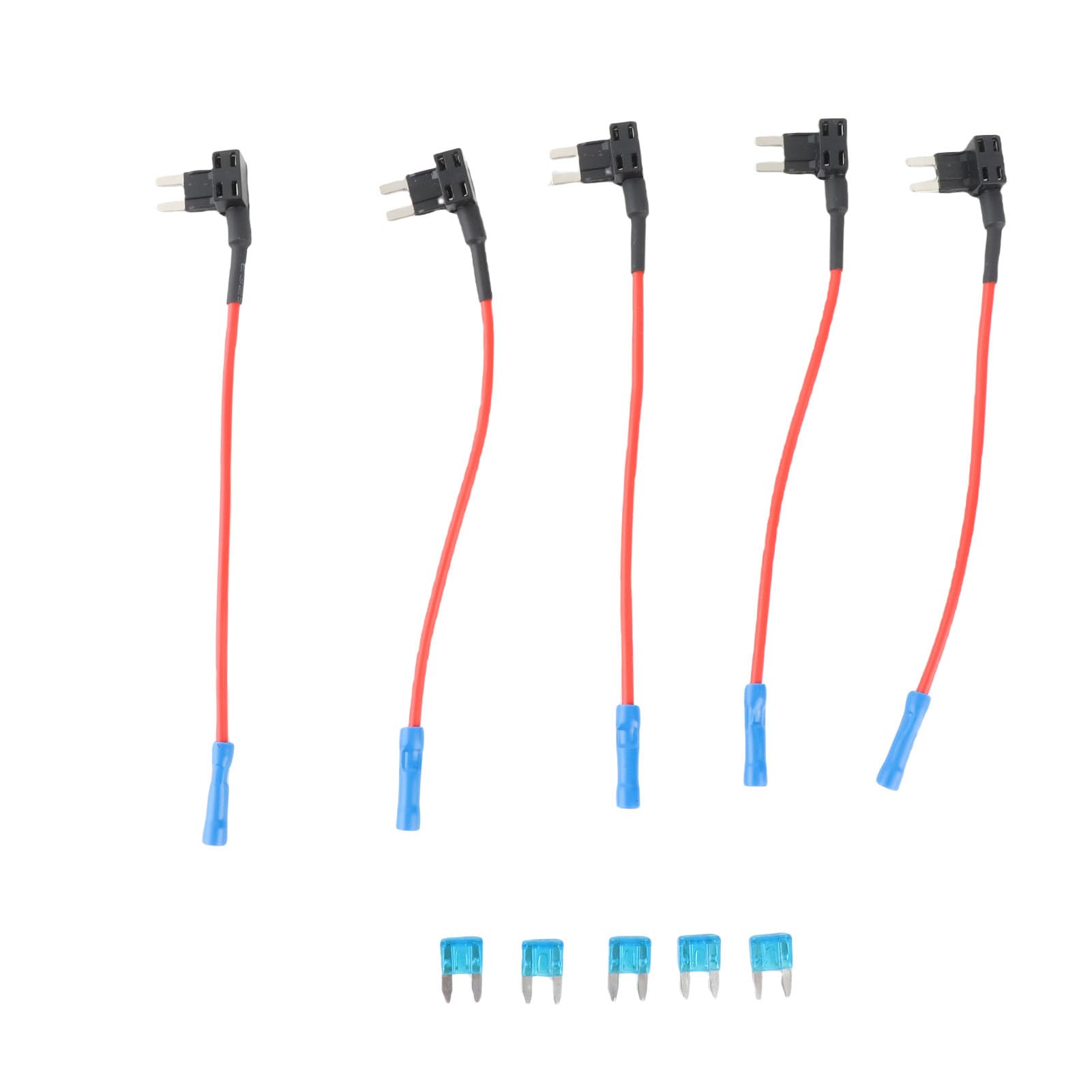 Keenso Default. Car Add A Circuit Tap, Auto Adapter Blade Holder With 15A Blade Pack Of 5(Mini) Other Accessories Car Fusebox Adapter