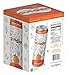 Oodles of Doodles Drinks - Orange Vanilla Flavored Sparkling Water, 8.4 fl oz Colorable Cans, Pack of 24 (6x4pk) | Just 1.2g Sugar | Real Fruit Juice | No Artificial Sweeteners | No Preservatives | Made for Kids (Orange Vanilla)