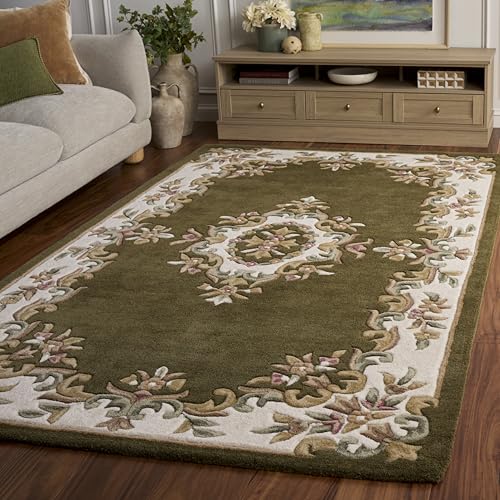 Tapete decorativo SAFAVIEH 5' x 8' Handmade Wool miniatura 1