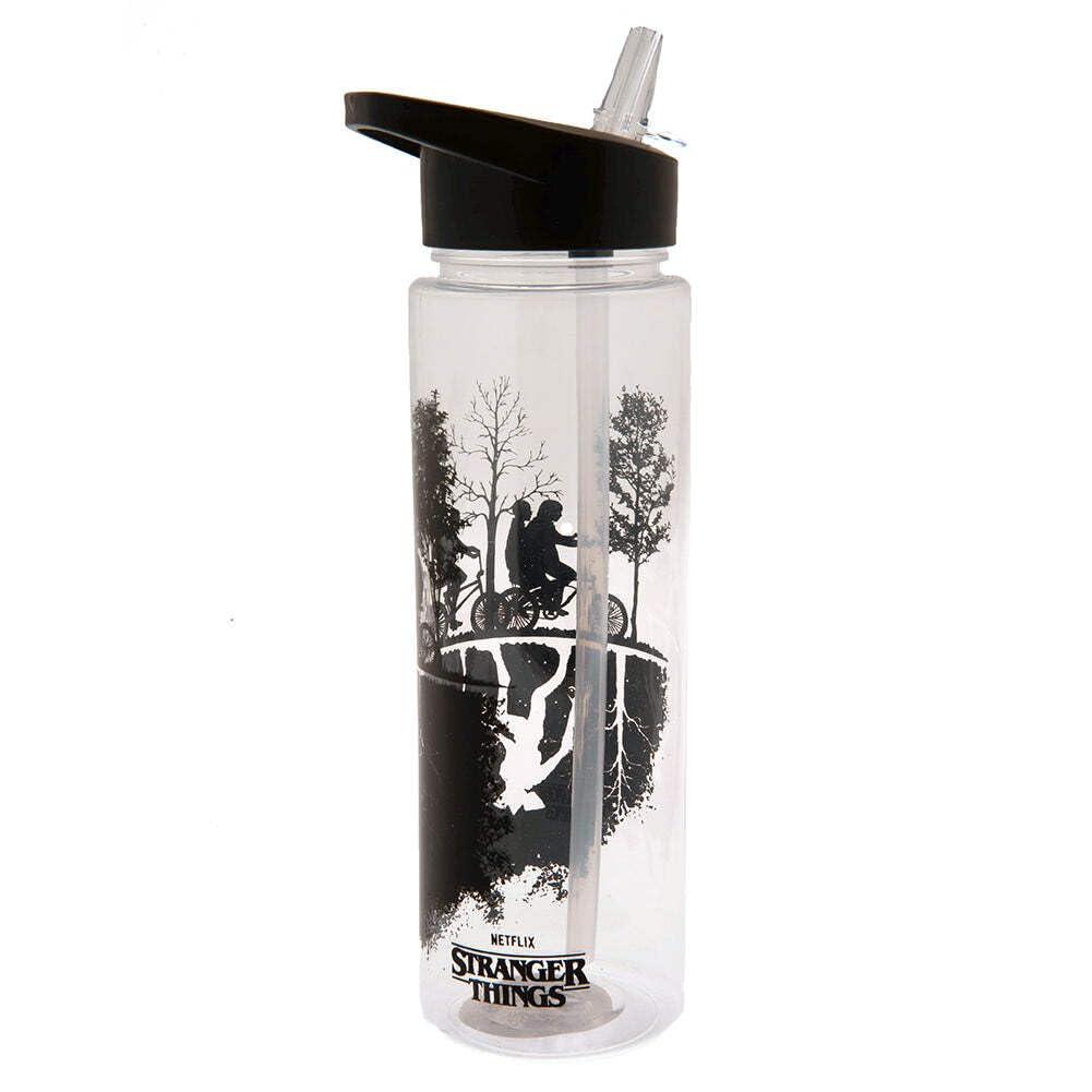 Tm Stranger Things Drinking Water Bottle Straw Suction Gift