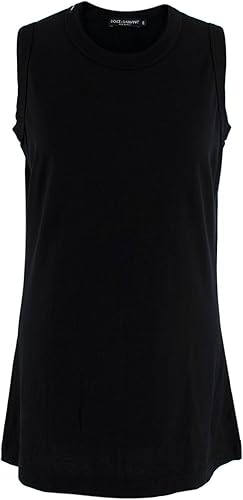 Dolce & Gabbana Chaleco de algodón Jersey Negro de Segunda Mano