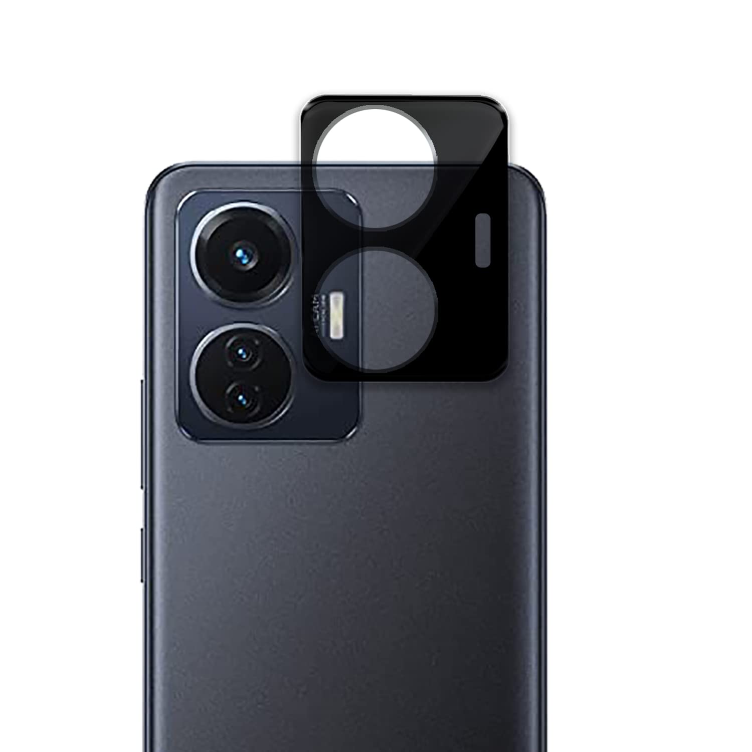 Tough Lee Back Camera Lens Protector Tempered Glass for Vivo iQOO Z6 Lite 5G (Black) Pack of 1 (B0BH4PVK3Z) Amazon Price History, Amazon Price Tracker