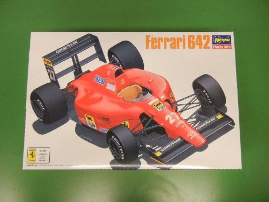 シュリンク未開封スーパーディテールFerrari 642 プラモ1/24 メタル シュリンク未開封スーパーディテールFerrari 642 プラモ1/24