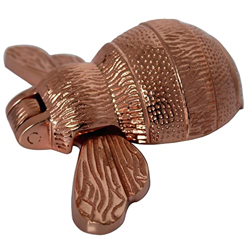 Scexports Copper Dz Solid Brass Bumblebee Door Knocker For Front Door 4X5X2 Inches Handmade Delightful Detail Sturdy At Affordable Price. Unique Pear Shape Easy To Install. Symbol Of Good Fortune #TOP4