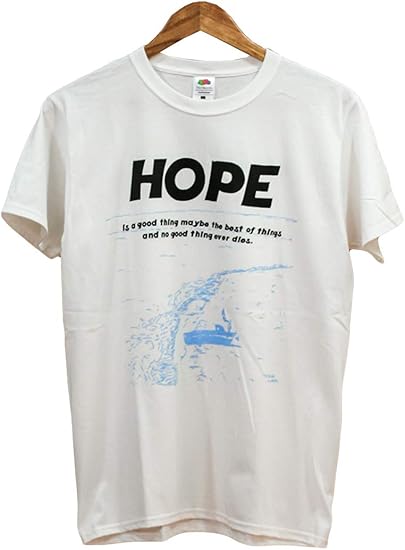 Amazon ショーシャンクの空に The Shawshank Redemption Hope Tシャツ ユニセックス Tシャツ カットソー 通販 Amazon ショーシャンクの空に The Shawshank Redemption Hope Tシャツ ユニセックス Tシャツ カットソー 通販