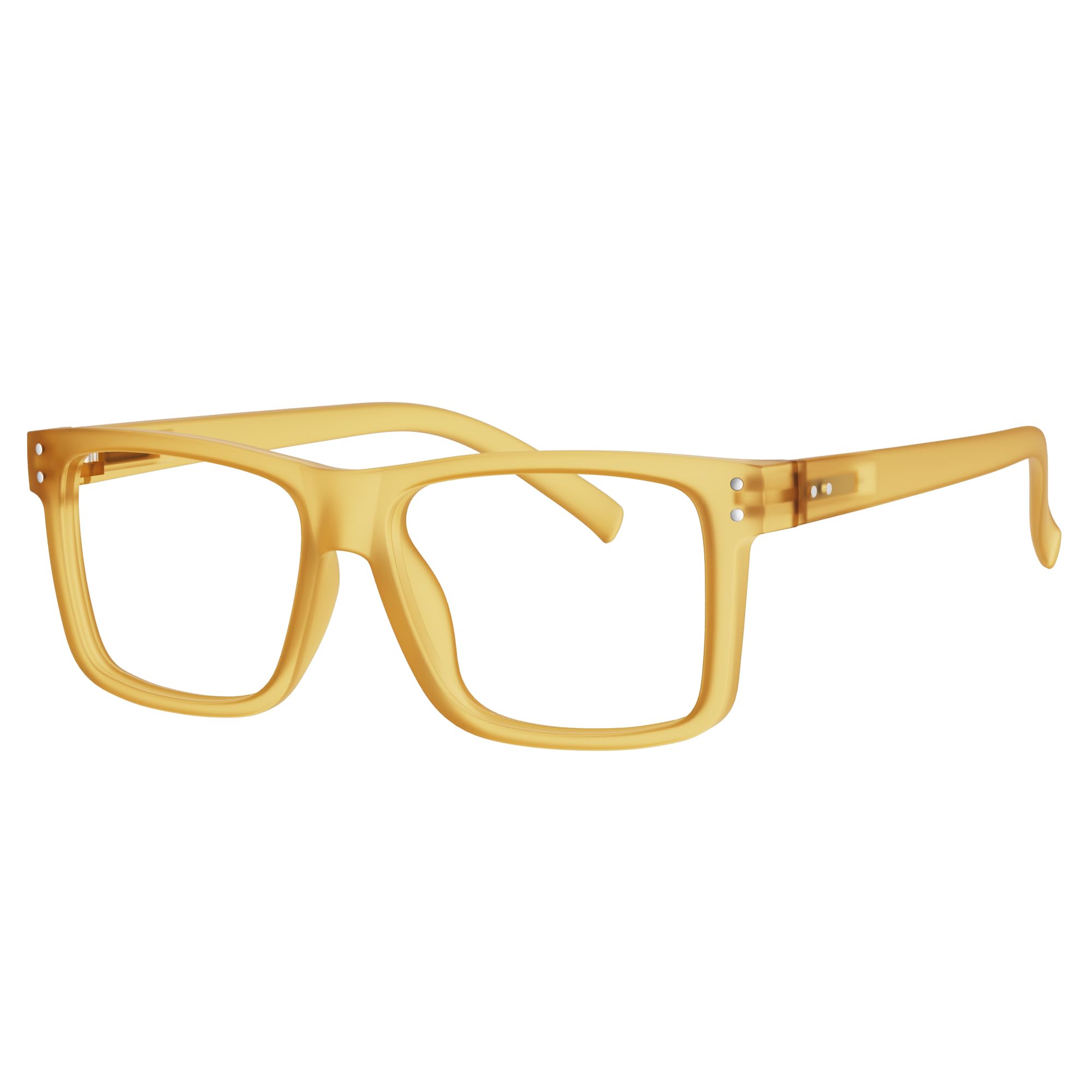 Eyekepper Oversized Reading Glasses Square Large Frame Readers for Men and Women