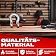 PinPro 2X geschweifte Schäkel mit Augenbolzen | Traglast/WLL 0,33t-6,5t wählbar | Aus feuerverzinktem hochfestem Stahl (2 Stück, WLL: 4,75t)