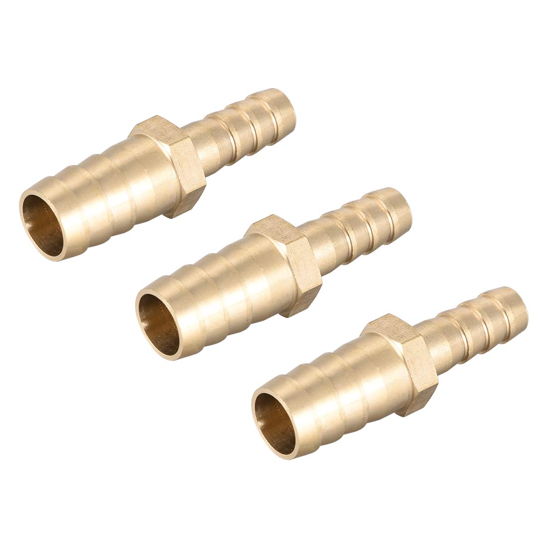 uxcell 12mm to 8mm Hose ID Brass Reducer Barb Hose Fitting Straight Connector Coupler Tubing Adapter 3pcs (B07ZCNW839) Amazon Price History, Amazon Price Tracker
