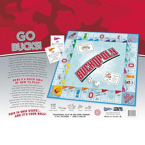 Juego de mesa Ohio State University Opoly-Style miniatura 5