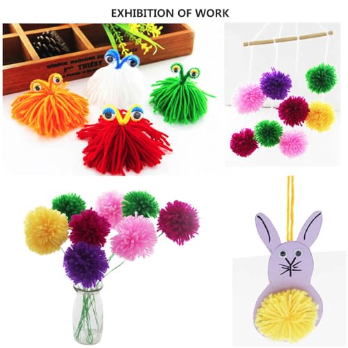 طقم خيوط اكريليك ناعمة يدوية الصنع للمشروعات اليدوية والحياكة والكروشيه من كوازيفي (10 جم لكل حزمة، 12 قطعة)