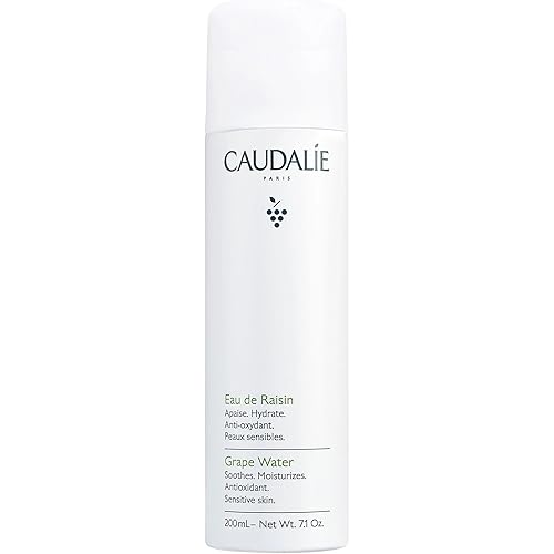 Caudalie Grape Water Moisturizing Face Mist - Soothing Organic Facial Spray to Instantly Hydrate and Strengthen the Skin Barrier, Safe for Sensitive Skin