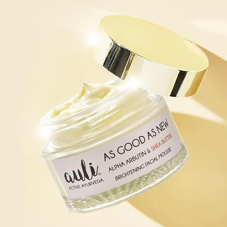 Auli Night Cream For Normal to Dry Skin Types | Alpha Arbutin, Almond Oil and Shea Butter | Anti Aging Face Cream to Reduce Lines & Wrinkles | As Good As New - 60GM