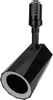 bluetooth LED スピーカー コンパクト ライティングレール用 ブルートゥース 12W リモコン付き LDRSPK12-BK (ブラック)