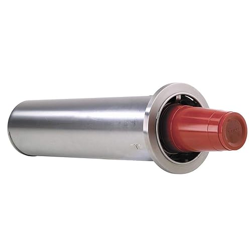 Miniatura 7 de DISPENSE-RITE ADJ-2 Dispensador de tazas en el mostrador, ajustable de 8 onzas. a 44 onzas, acero inoxidable, 2 resortes, 22.0 in de longitud, Rango