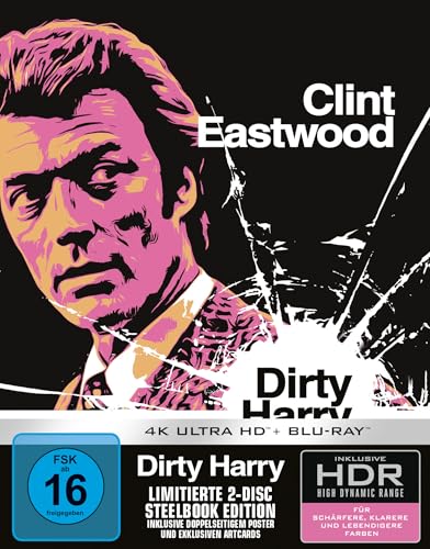 Dirty Harry – 4K Steelbook (UHD + Blu-ray Disc)