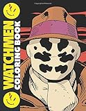  Watchmen Coloring Book: The Coloring Book For Watchmen Fan