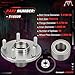MAYASAF 518509 [2 Pack, ONLY FWD] Front Wheel Hub Bearing for Lexus 1992-2003 ES300/1999-2003 RX300, for Toyota 1995-2004 Avalon 3.0L/1992-2003 Camry 3.0L/1998-2003 Sienna/1999-03 Solara (2 PCS)