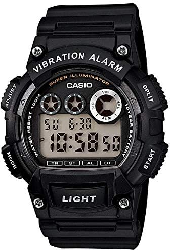 Casio Vibration Alarm Watch with 10 years battery life W-735H-1AV: Buy  Online at Best Price in Egypt - Souq is now Amazon.eg