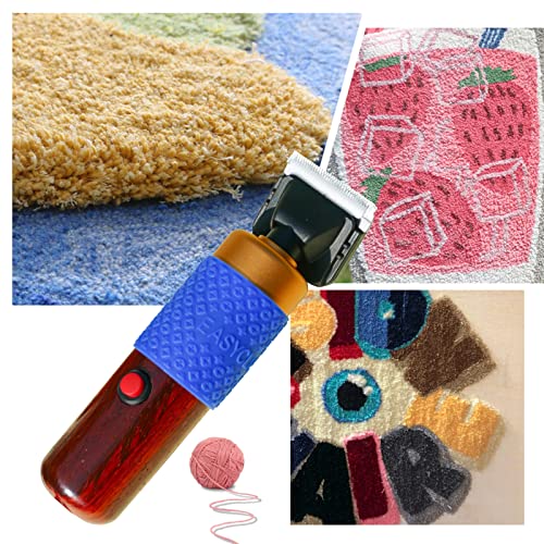 Máquina De Tosquiar De Carpete Com Velocidade Ajustável,Com 2 Acessórios De Pente Móveis 3mm~12mm, 2