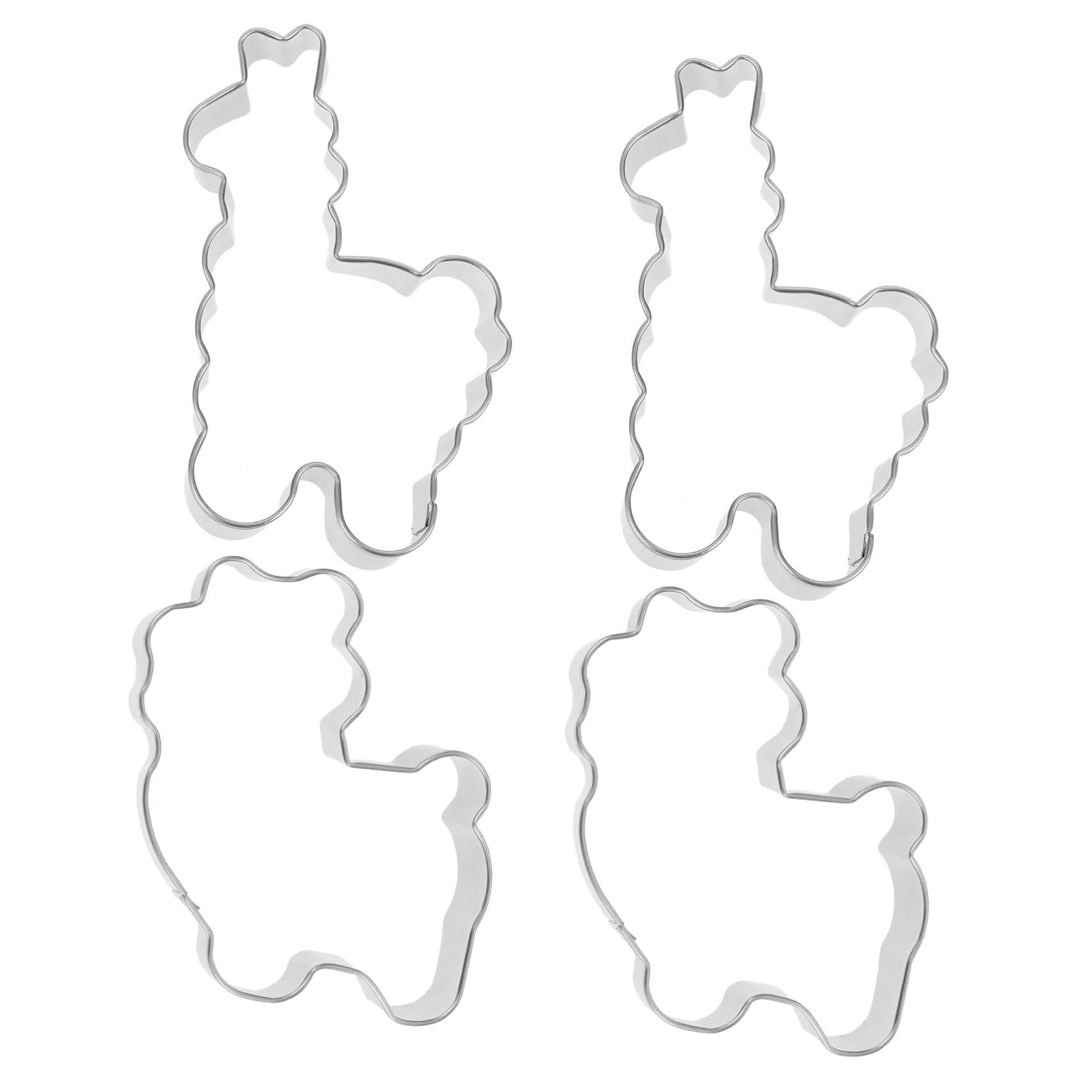 STOBAZA 4 Pièces Lot Pour Pâtisserie Découpe Gâteaux Biscuits Fruits Design Original Pour Décorations