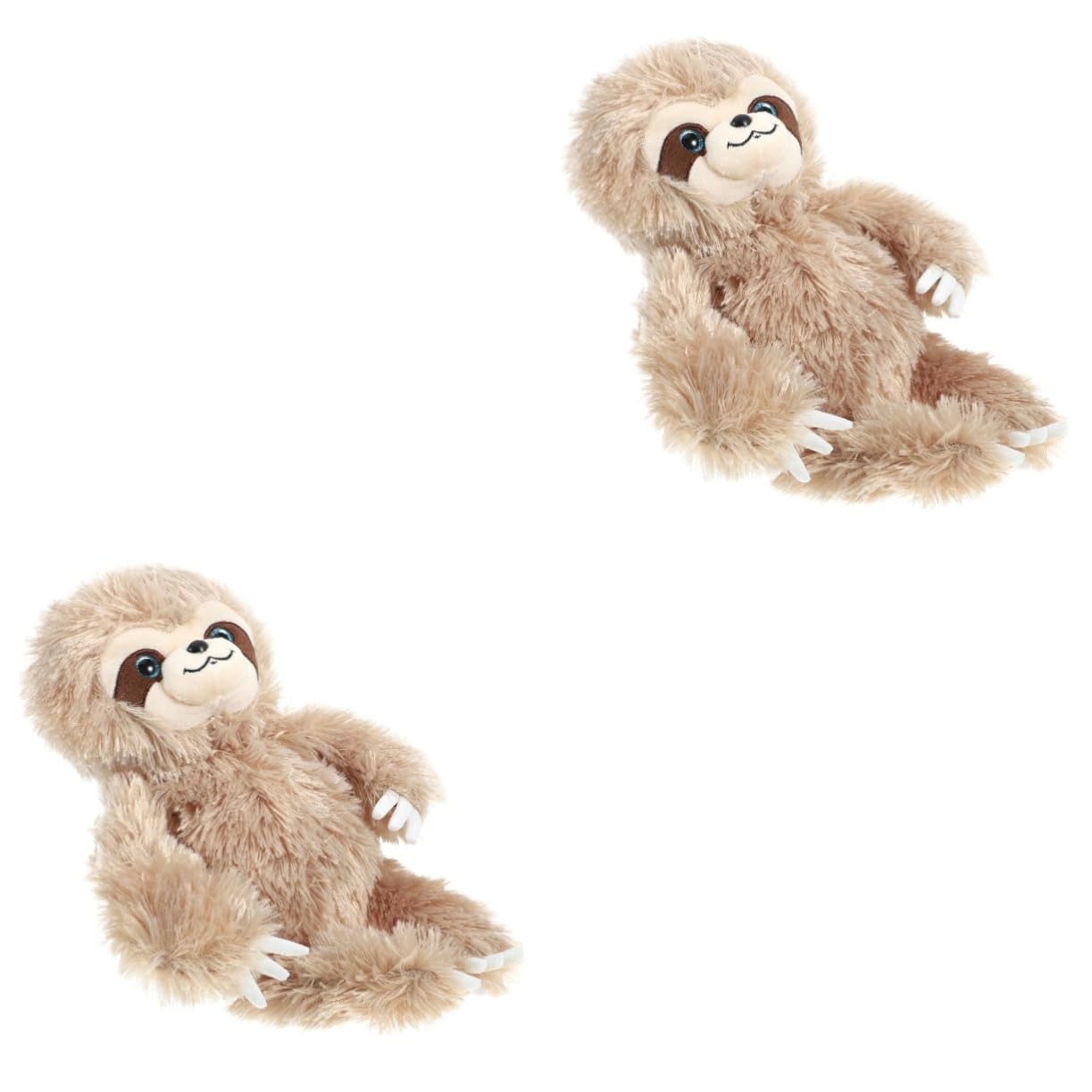 TOYANDONA 2piezas Juguete De Peluche De Árbol Lento Adorable y para Decoración Animal De Compañía para Abrigar y Jugar