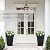 kubvici 20 Inch Tall Planters for Outdoor Indoor Plants, Set of 2 Large Plastic Plant Pots Flower Pot Outdoor Planter for Front Porch Door Balcony Deck with Drainage, with Removable Wheel, Black 20"