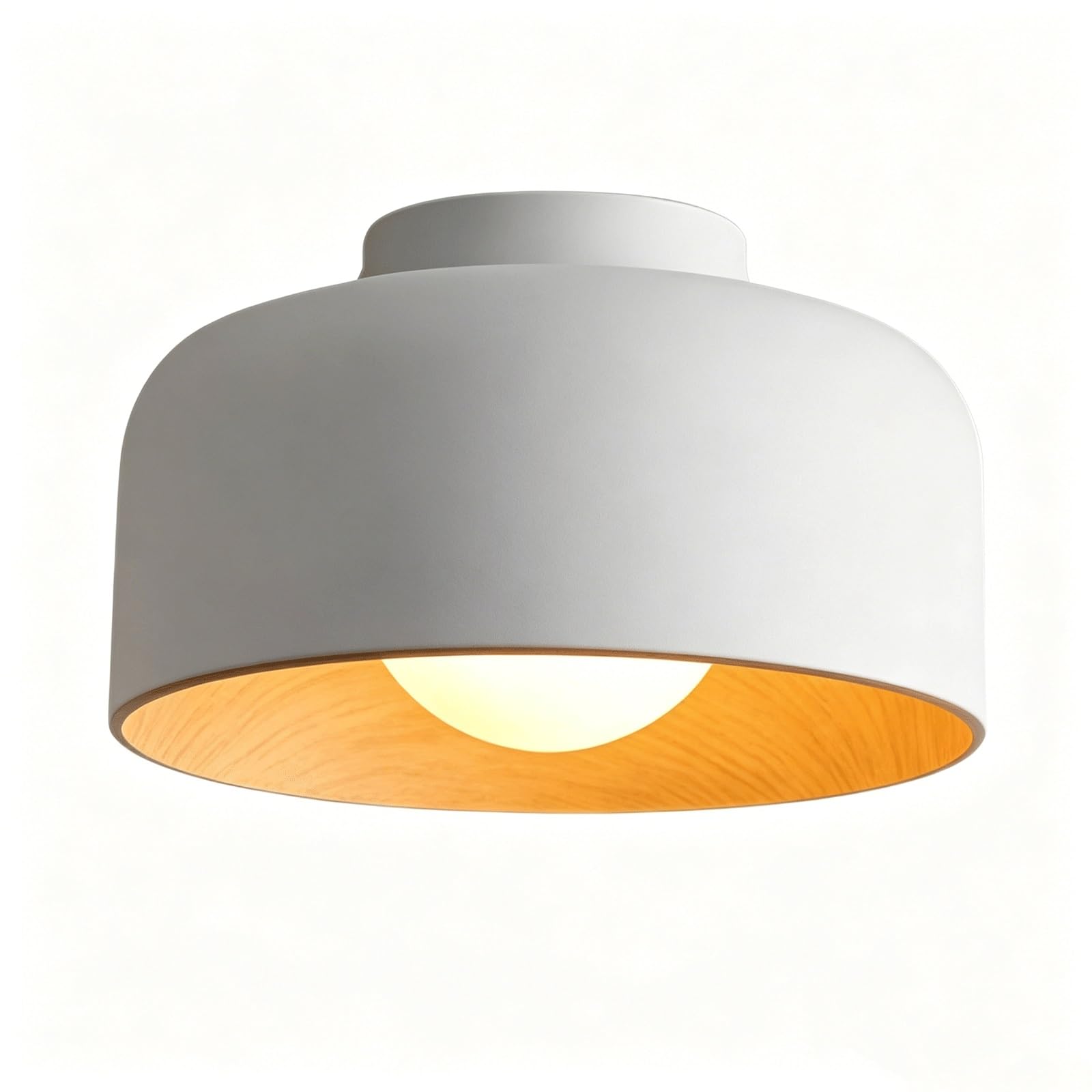 DUddTTW Corridor Ceiling Light Fixture Pendant Ceiling Lamp LED Semi Flush Mount Lighting Close to Ceiling Light Chandelier Easy to Install(Wei�)