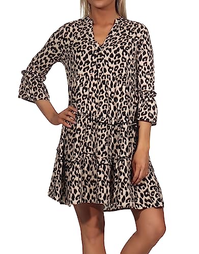 VERO MODA Damen Vmeasy 3/4 Short Dress R1 WVN Ga Kleid, Irish...