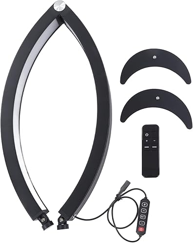 Miniatura 7 de Acouto Iluminación de media luna para belleza de 28 pulgadas, 40 W, lámpara de belleza de media luna, 2000 lúmenes, en forma de U, luz LED de