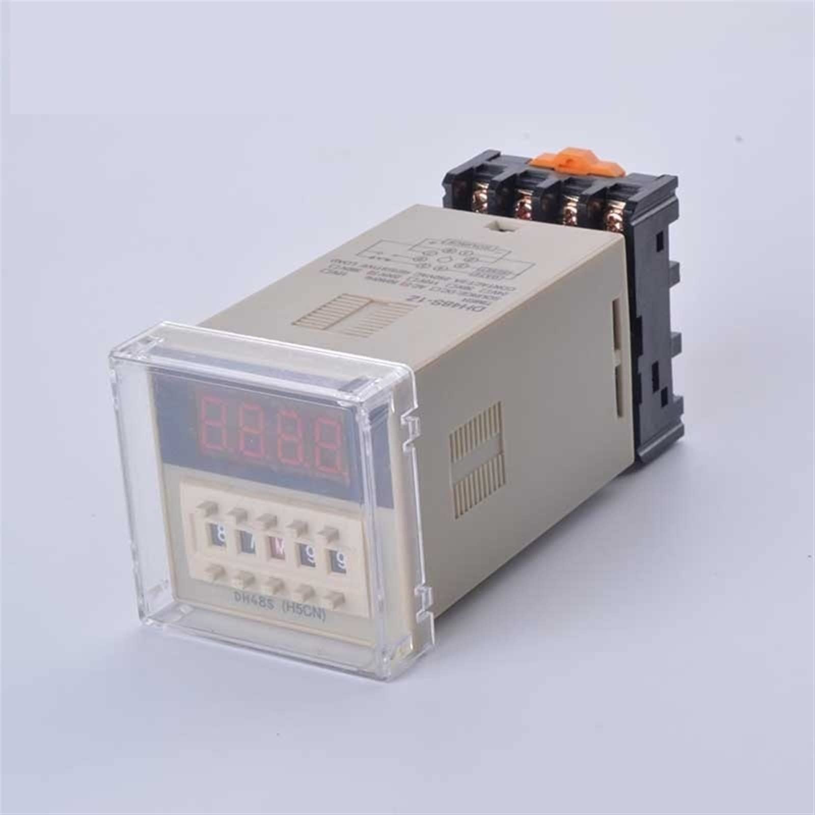 DH48S-S 12V Relè Temporizzato DC12V Di Ripetizione Con Presa DH48S Serie Tempo Ritardo Base 88181394 - Foto 8