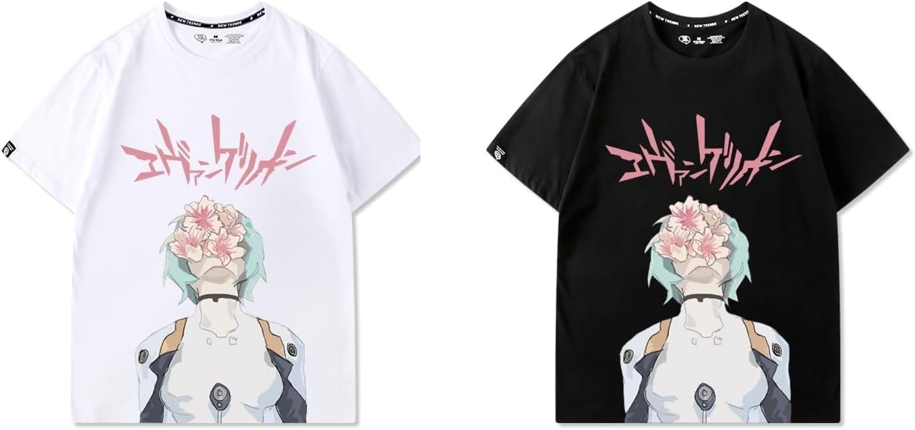Amazon.co.jp: 新世紀エヴァンゲリオン 綾波レイ tシャツ 半袖