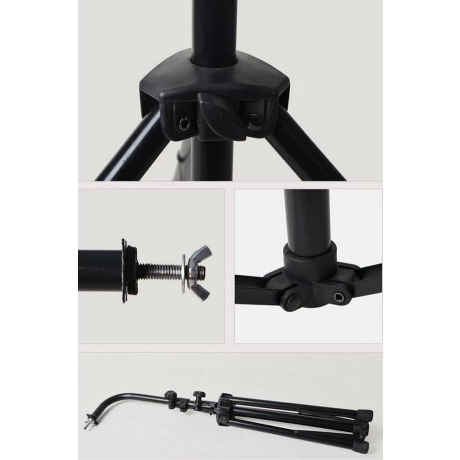 Chimes Ständer Windspiel Percussion Instrument Musik Ständer Höhenverstellbar Metall Klappbar für Musikunterricht Zuhause Kinder
