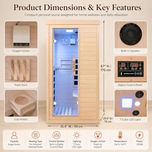 outdoor sauna cabin Kit product image