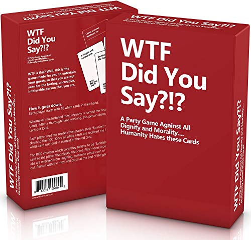 Image of Toys Uncle (WTF Did You Say A Party Game Against All Dignity and Morality Full Game, XL Set of 594 Cards