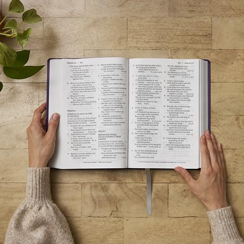 Image of NKJV Giant Print End-of-Verse Reference Bible, Brown Leathersoft, Red Letter, Comfort Print: Holy Bible