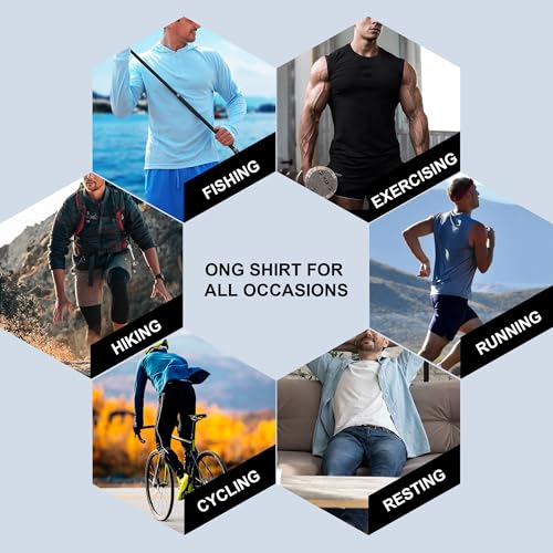 LiKing 3er Pack Unterhemden Herren 100% Baumwolle Tank Top Herren Gym Ärmelloses Unterhemd Ärmellos mit Rundhals Muskelshirt Sport Herren-Unterhemden Mehrfarbig Weiß S 6